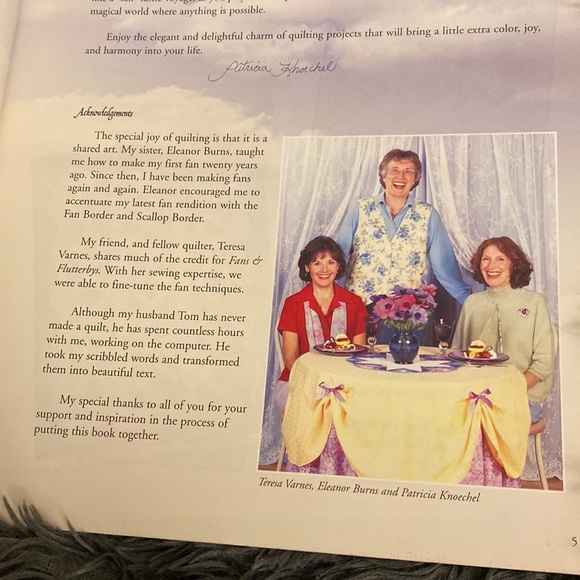 Fans & Flutterbys QUILT BOOK - Picture 7 of 13